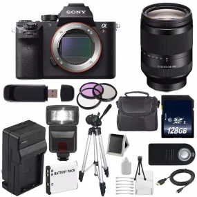 Sony Alpha a7R II Mirrorless Digital Camera (International Model)   Sony FE 24-240mm f/3.5-6.3 OSS Lens   72mm 3 Piece Starter Bundle