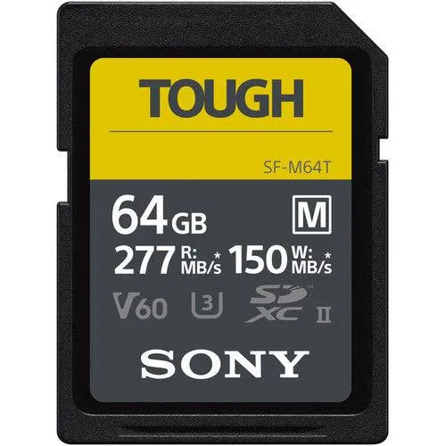 Sony SF-M Tough Series UHS-II SDXC Memory Card