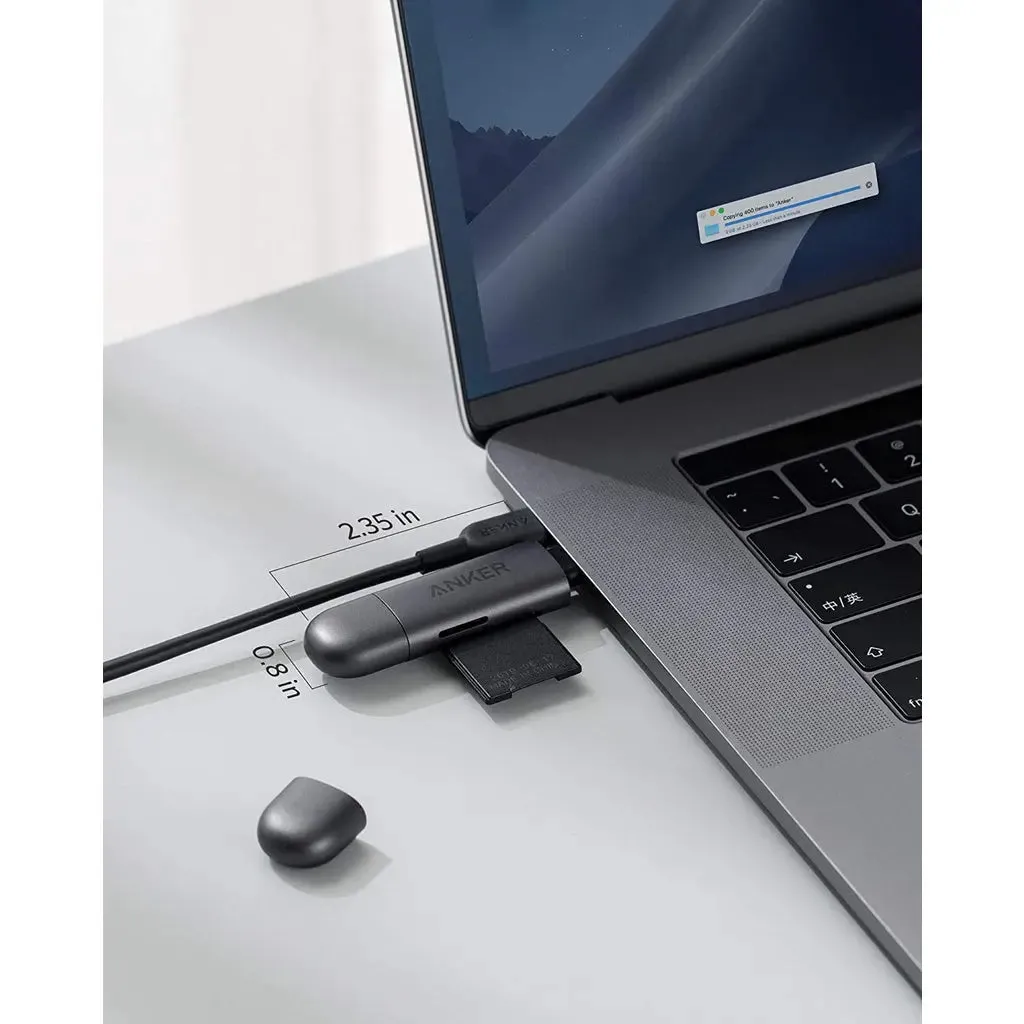 USB-C & USB-A PowerExpand 2-in-1 SD 3.0 Adapter A8326