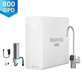 Waterdrop X8 Reverse Osmosis System with UV Sterilizing Light