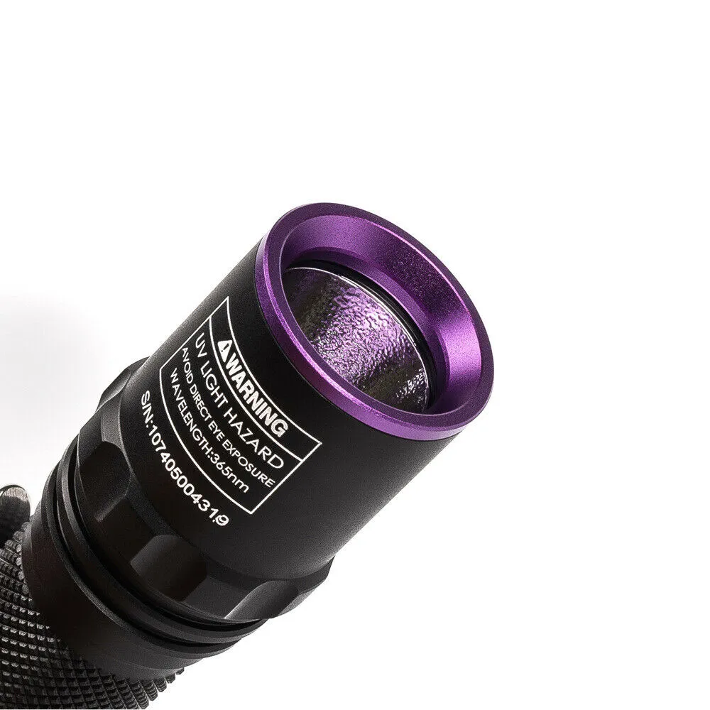 Weltool M2-CF "Purple Beard" UV Light 365nm Professional UV LED Flashlight